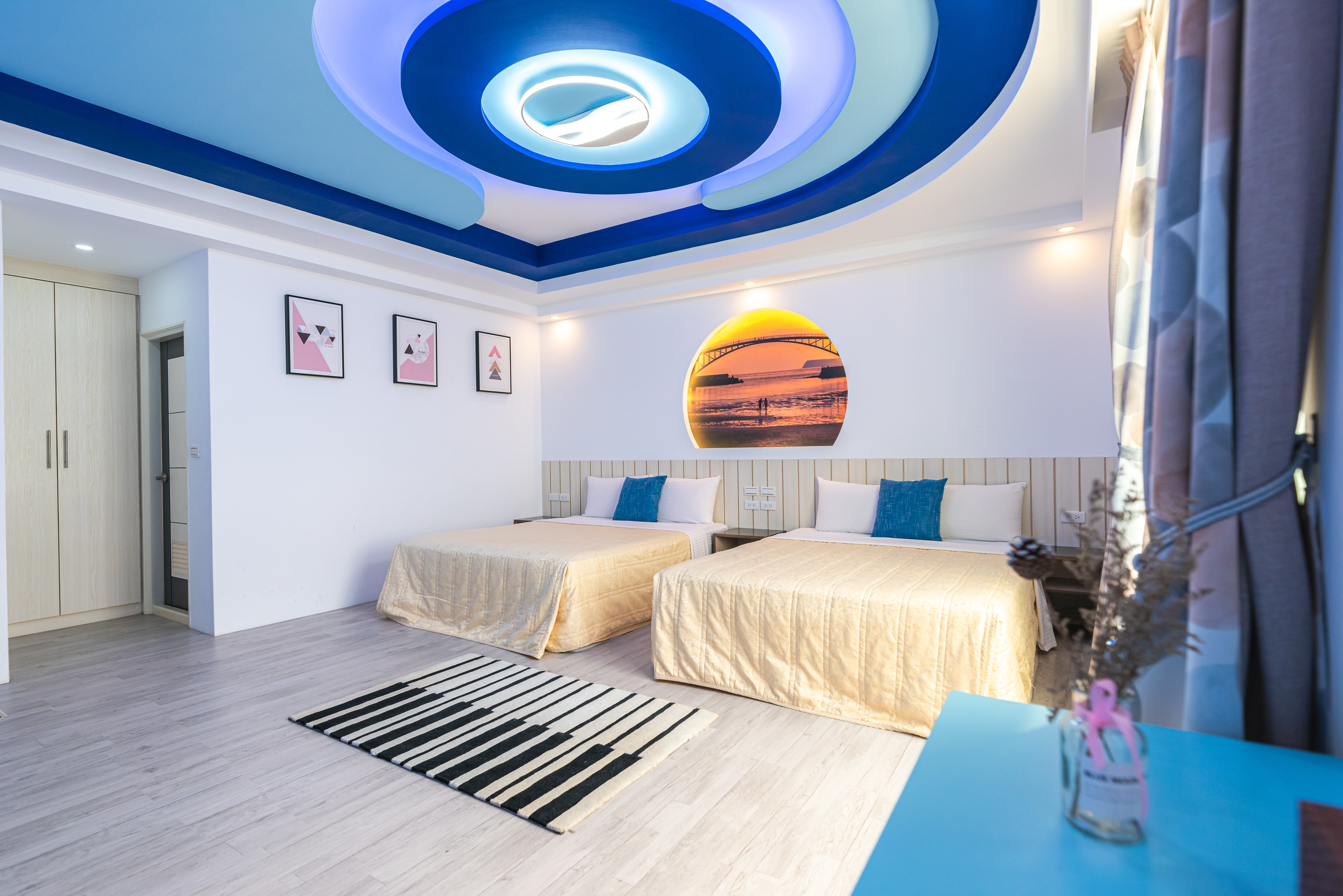 澎湖旅遊-馬公海景四人房